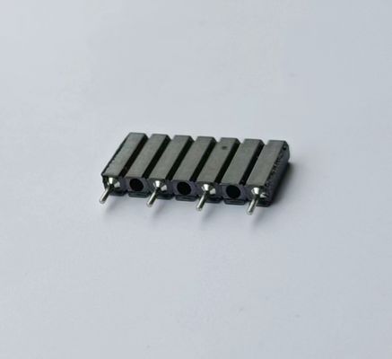Terastor Round hole socket/Female Header 2.54mm 1*7P Empty three holes
