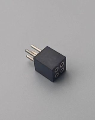 Terastor Round hole socket/Female Header 1.27mm 2*2P Forward insertion