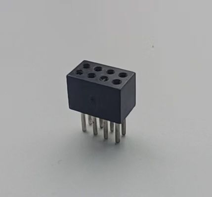 Terastor Round hole socket/Female Header 1.27mm 2*4P Reverse insertion