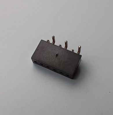 Terastor Round hole socket/Female Header 1.27mm 1*6P Reverse insertion SMT