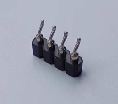 Terastor Round hole socket/Female Header 2.54mm 1*4P SMD