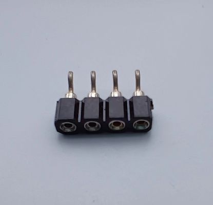 Terastor Round hole socket/Female Header 2.54mm 1*4P SMD