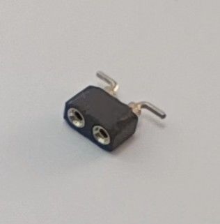 Terastor Round hole socket/Female Header 2.54mm 1*2P