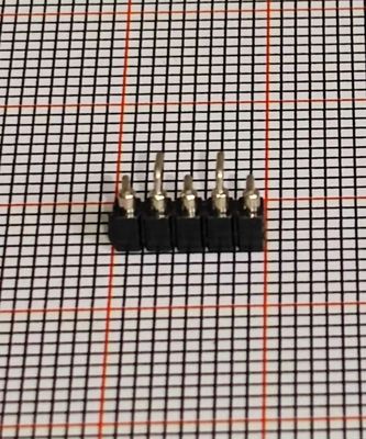 Terastor Round hole socket/Female Header 2.0mm 1*5P SMT