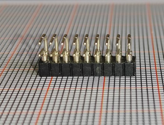 Terastor Round hole socket/Female Header 2.0mm 2*9P Double bend 90 degrees